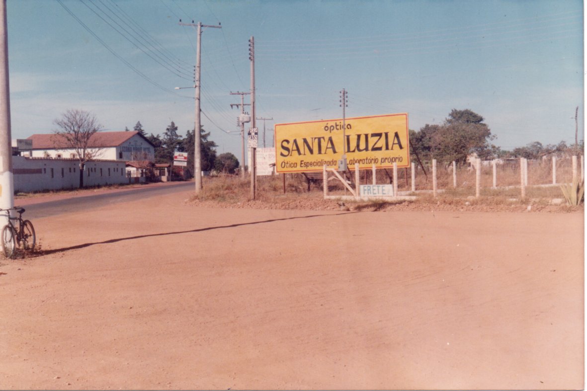 Interior da loja em 1993